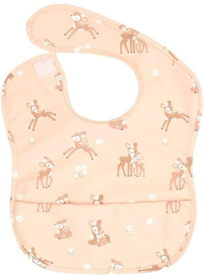 All4Ella Fawn Recycled Pouch Bib - Image 2